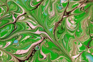 绿色抽象纹理艺术图案