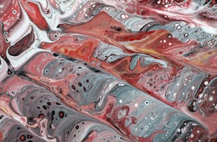 抽象多彩流体艺术纹理