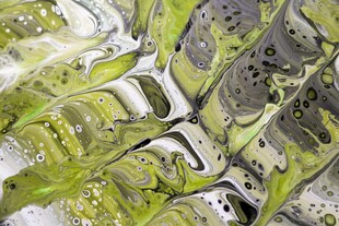 抽象绿色纹理艺术图案