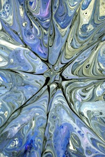 抽象梦幻蓝色纹理图案