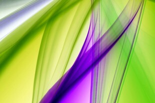 梦幻多彩流动线条背景图