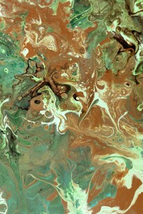 抽象色彩交融纹理图案