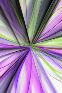 绚丽 变放射状抽象图形