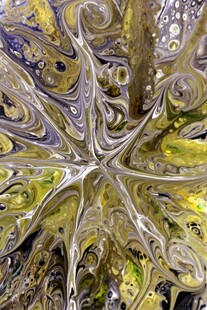 抽象绚丽分形艺术图案