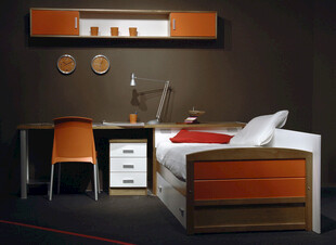 现代简约风格卧室场景