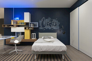 现代简约风卧室空间展示