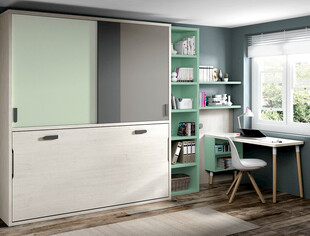 清新简约风家居衣柜场景