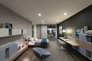 现代简约风开放式家居空间