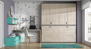 现代简约风卧室衣柜场景