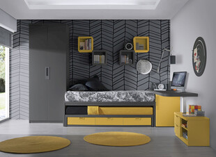 现代简约风儿童卧室设计