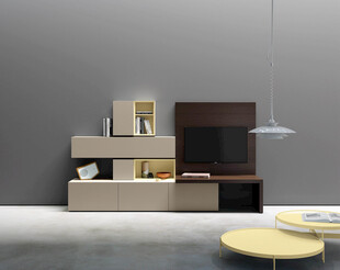 现代简约风格客厅电视柜