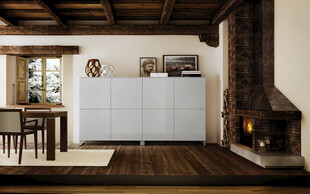 复古风家居厨房温馨一角