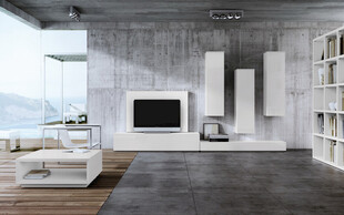 现代简约风客厅室内设计