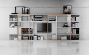 现代简约风格电视柜组合