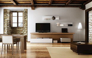 现代简约风客厅室内场景