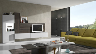 现代简约风客厅室内设计