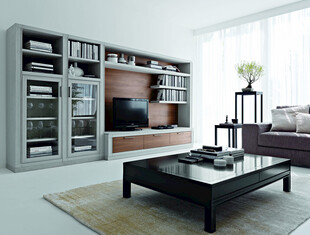 现代简约风客厅家居展示