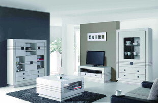 现代简约风格客厅陈列