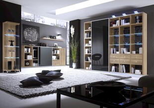 现代风格书房家居场景