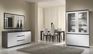 现代简约风格客厅餐厅一角