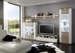 现代简约风客厅家居布置