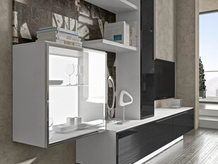 现代简约风格客厅电视柜