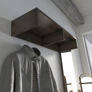 简约壁架挂衣时尚家居风