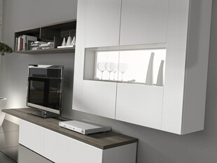 现代简约风格客厅电视柜