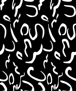 黑白抽象线条无缝图案