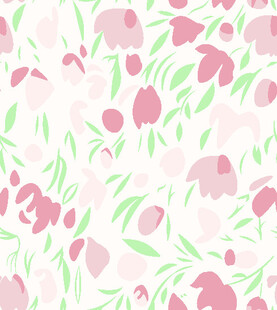 粉色花卉图案背景