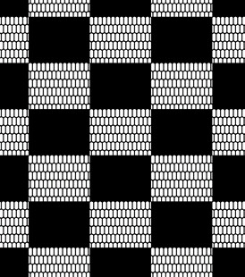 黑白方格几何图案纹理