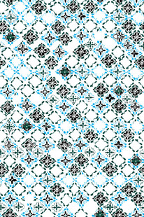 蓝白几何图案纹理背景