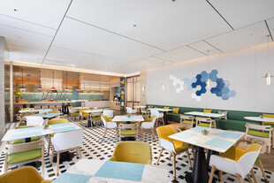 现代简约风餐厅室内场景