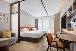 现代简约风格酒店客房