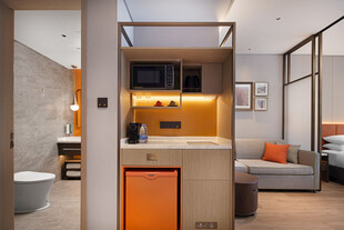 现代简约风开放式家居空间