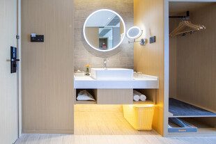 现代简约风浴室洗手台