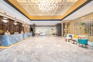 豪华酒店大堂室内空间展示