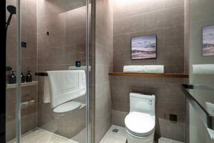 现代简约风格卫生间一角