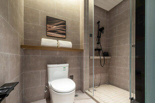 现代简约风卫生间一角