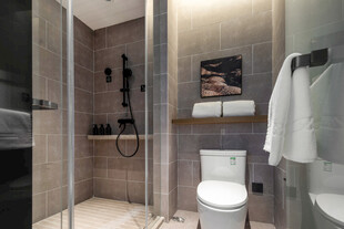 现代简约风格卫生间一角