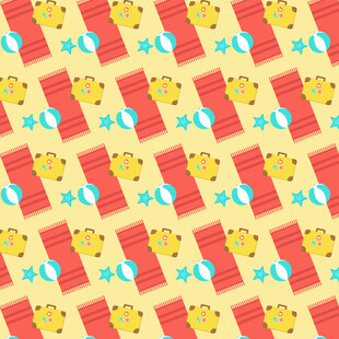 喜庆红包糖果图案背景