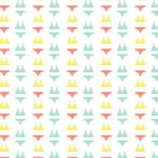 多彩帆船图案背景纹理