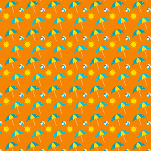 橙色几何图案背景纹理