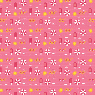 粉色花卉图案背景纹理