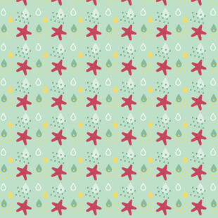 星星图案的清新背景纹理