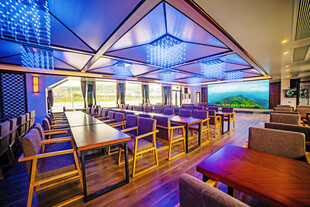 时尚现代的餐厅室内空间