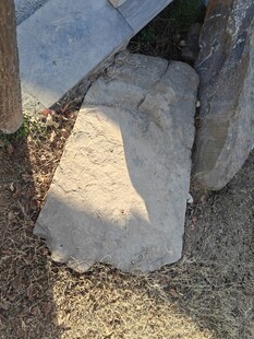 户外阳光下的石块