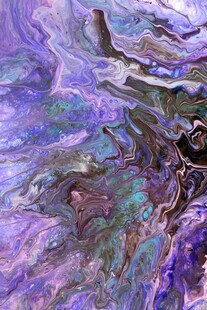 梦幻紫色流体艺术纹理