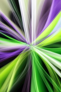 炫彩放射状抽象线条图案