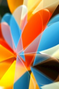 绚丽多彩抽象几何图案